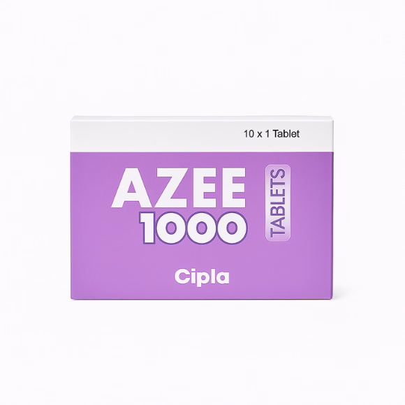 Azee 1000 2 Buy Azee 1000mg online | High-strength Azithromycin tablets for bacterial infections