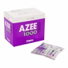 Azee 1000mg tablets containing Azithromycin for treating severe bacterial infections