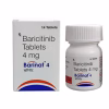 Barinat 4mg Baricitinib tablets for autoimmune conditions like rheumatoid arthritis in adults.