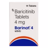 Barinat 4mg tablets used for treating rheumatoid arthritis and reducing inflammation in joints.
