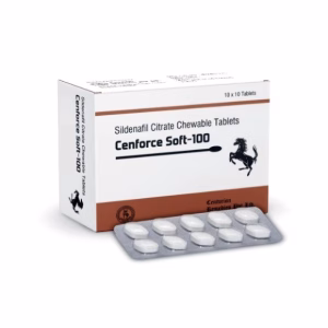 Cenforce Soft 100 Mg Chewable Tablets by Centurion Laboratories for Fast Erectile Dysfunction Treatment