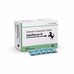 Cenforce D 160 Dual-Action Tablets Combining Sildenafil and Dapoxetine for Men's Health