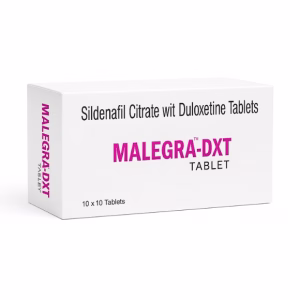 Malegra DXT Tablets by Sunrise Remedies for Treating Erectile Dysfunction and Premature Ejaculation in Men