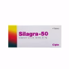 Silagra 50 Mg Tablets by Cipla for Treating Mild to Moderate Erectile Dysfunction in Men