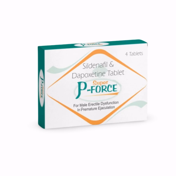 Super P Force 1 Super P Force Tablets by Sunrise Remedies Combining Sildenafil and Dapoxetine for Erectile Dysfunction Plus Delayed Ejaculation