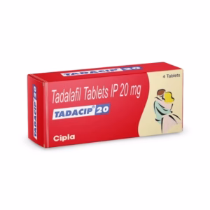 Tadacip 20 Mg Tablets by Cipla for Treating Erectile Dysfunction with Improved Erection Quality and Confidence