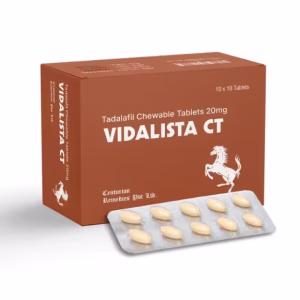 Vidalista CT 20mg Chewable Tablets by Fortune Healthcare for Fast-Acting Erectile Dysfunction Relief and Male Confidence