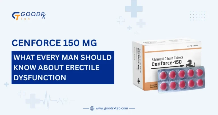 Cenforce 150 Mg Sildenafil Citrate tablet for erectile dysfunction treatment with dosage benefits side effects safety information and usage guide