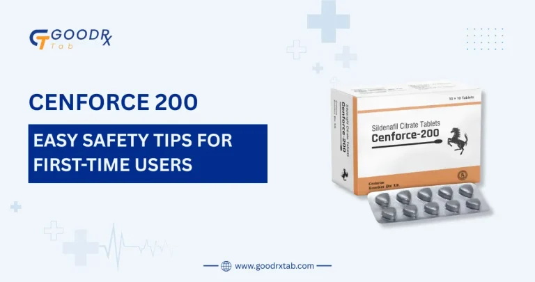 Cenforce 200 safety tips for first-time users explaining proper dosage precautions side effects and safe sildenafil use for erectile dysfunction treatment