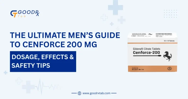 Cenforce 200 Mg Sildenafil Citrate tablet for erectile dysfunction treatment with dosage benefits side effects and usage guide